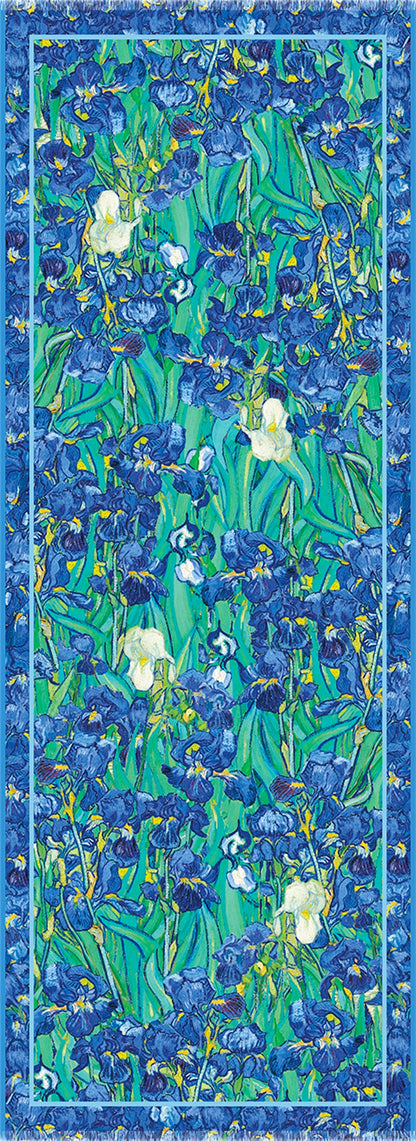 Fine Art Shawl/Scarf: van Gogh's Irises