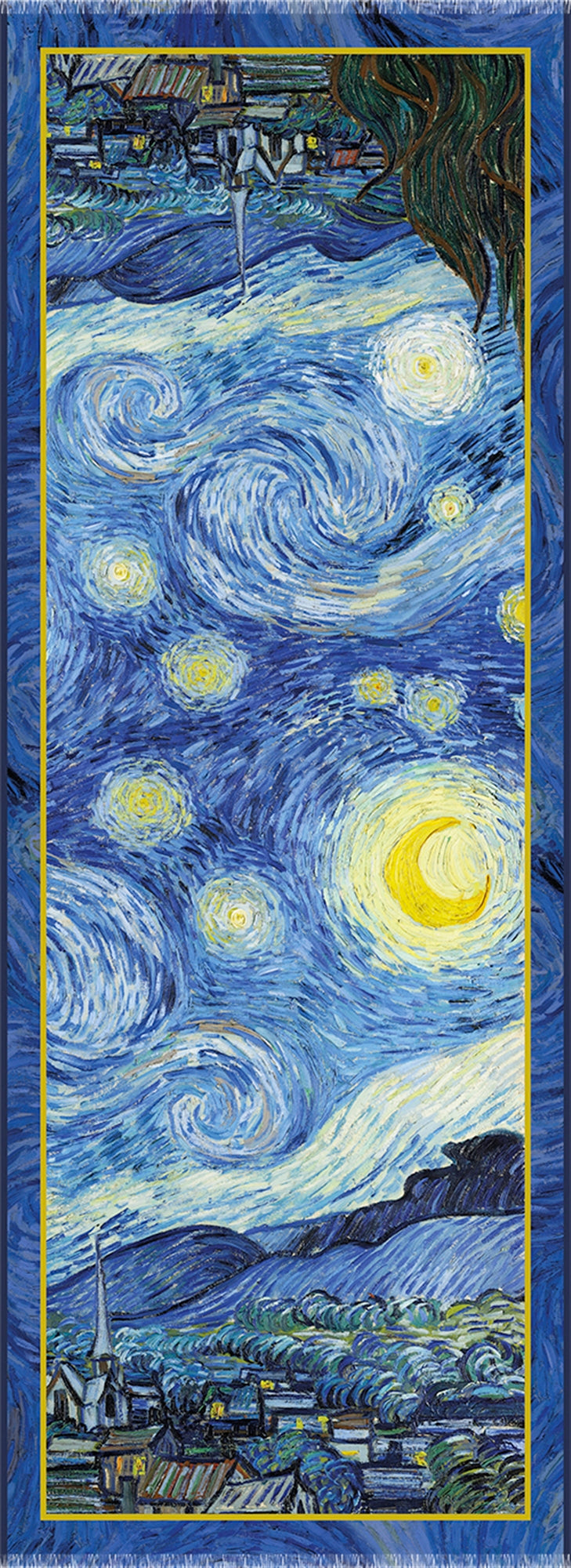 Fine Art Shawl/Scarf: van Gogh's Starry Night