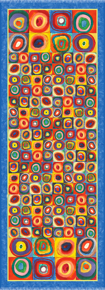 Chal/Bufanda Fine Art: Círculos de Kandinsky