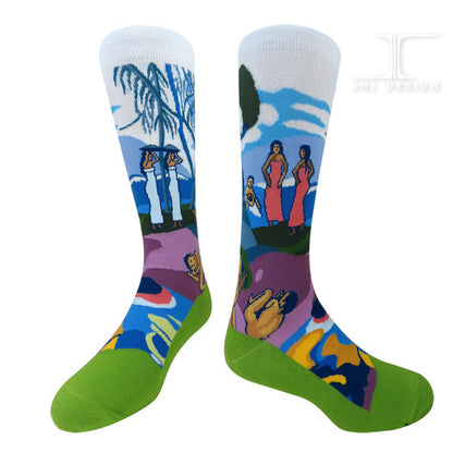 Gauguin "Mahana No Atua" Socks