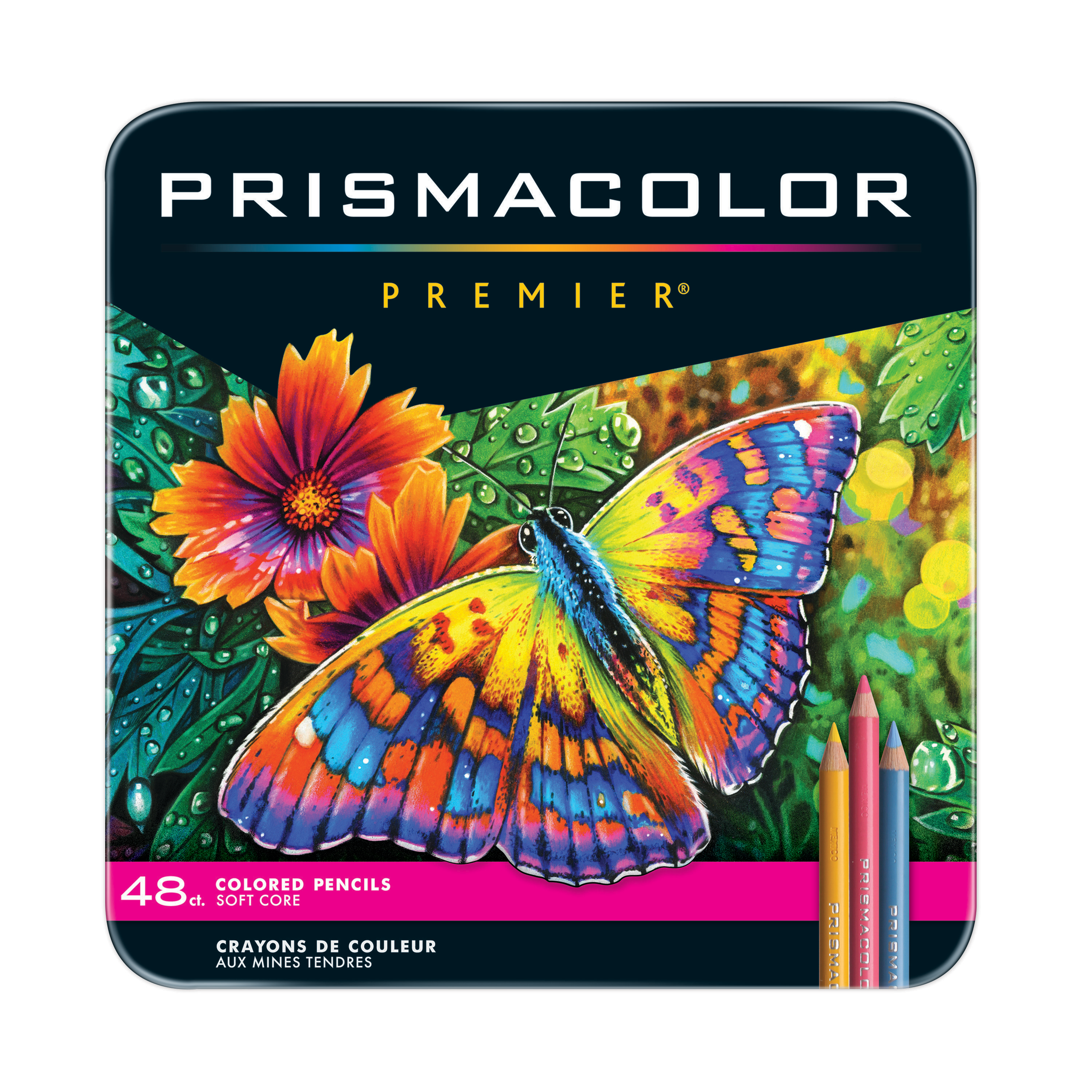 Pryma Color Prismacolor Premier Thick-Core Colored Pencil Set of 48 Colors ...