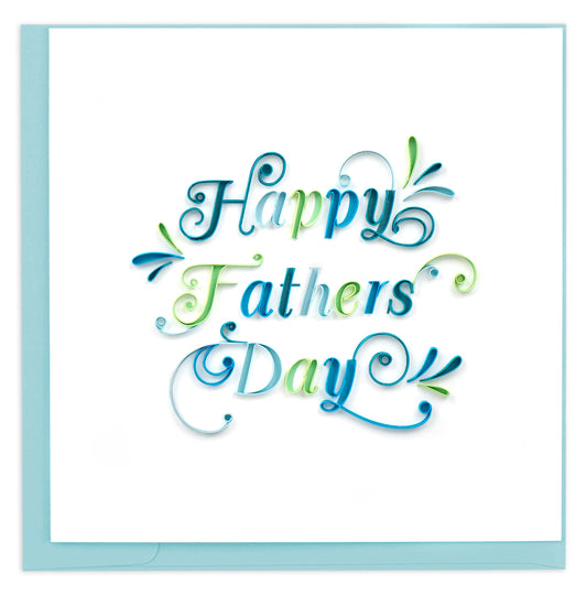 Quilled Father's Day Greeting Card - Chrysler Museum Shop