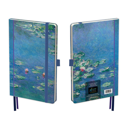 Vegan Leather Journal: Monet's "Water Lilies"