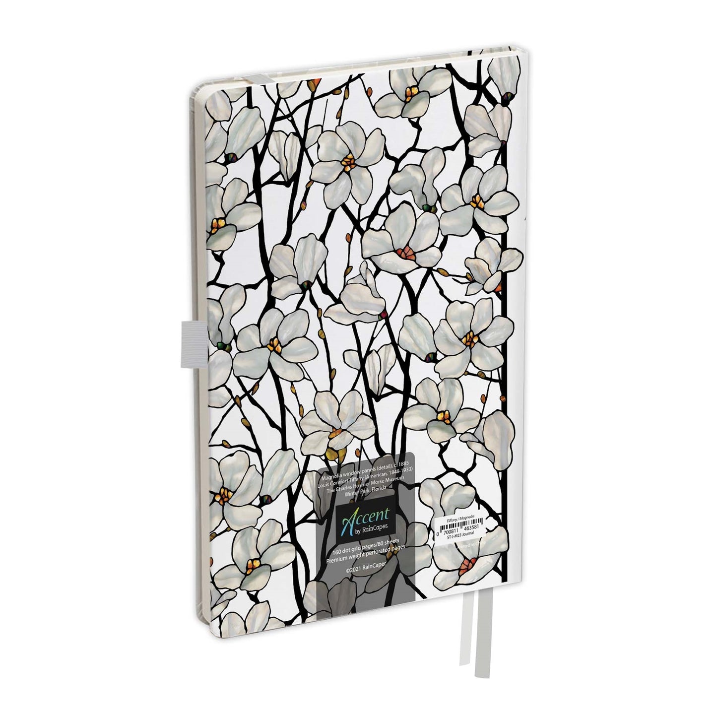 Tagebuch aus veganem Leder: Tiffanys „Magnolien“