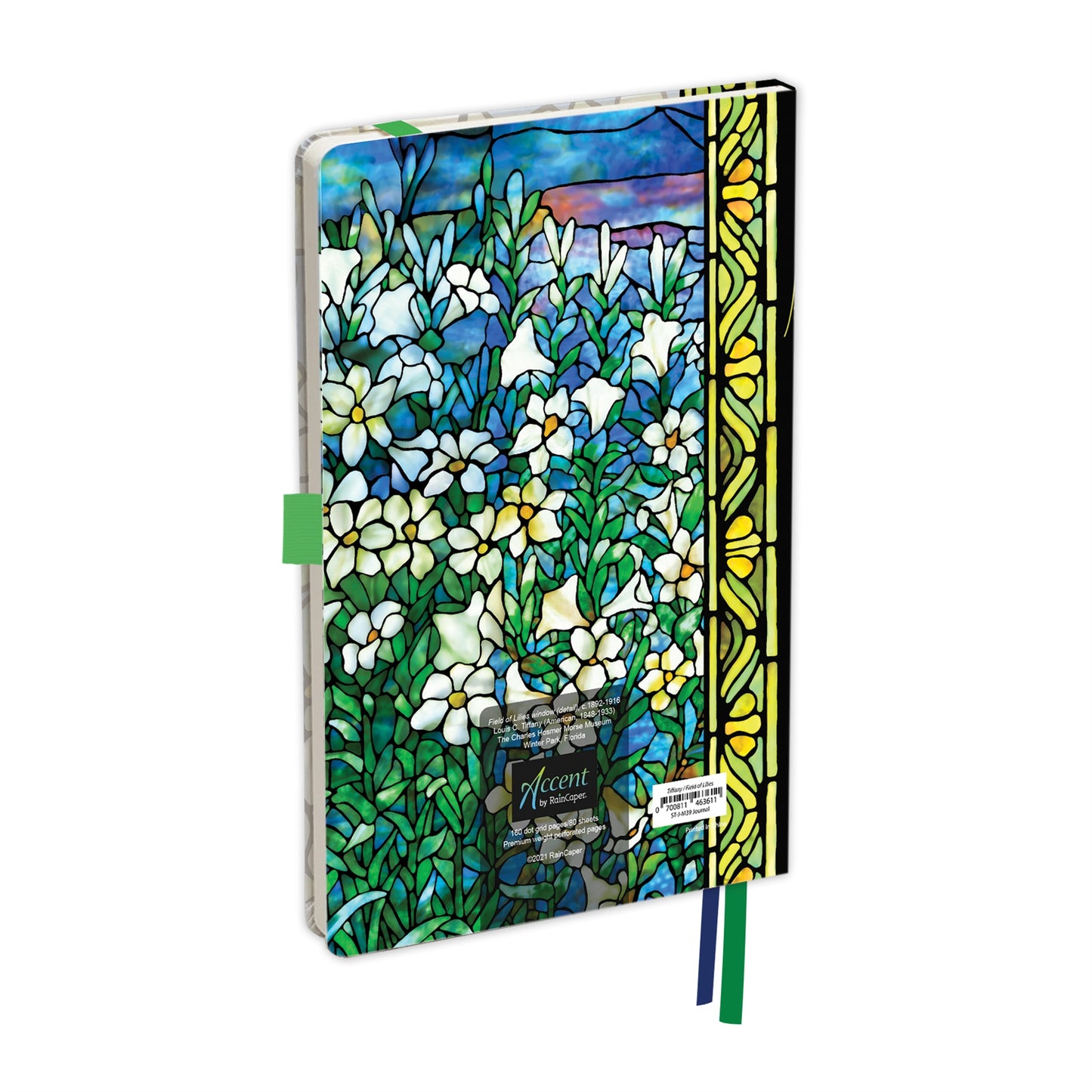 Vegan Leather Journal: Tiffany's "Field of Lilies"