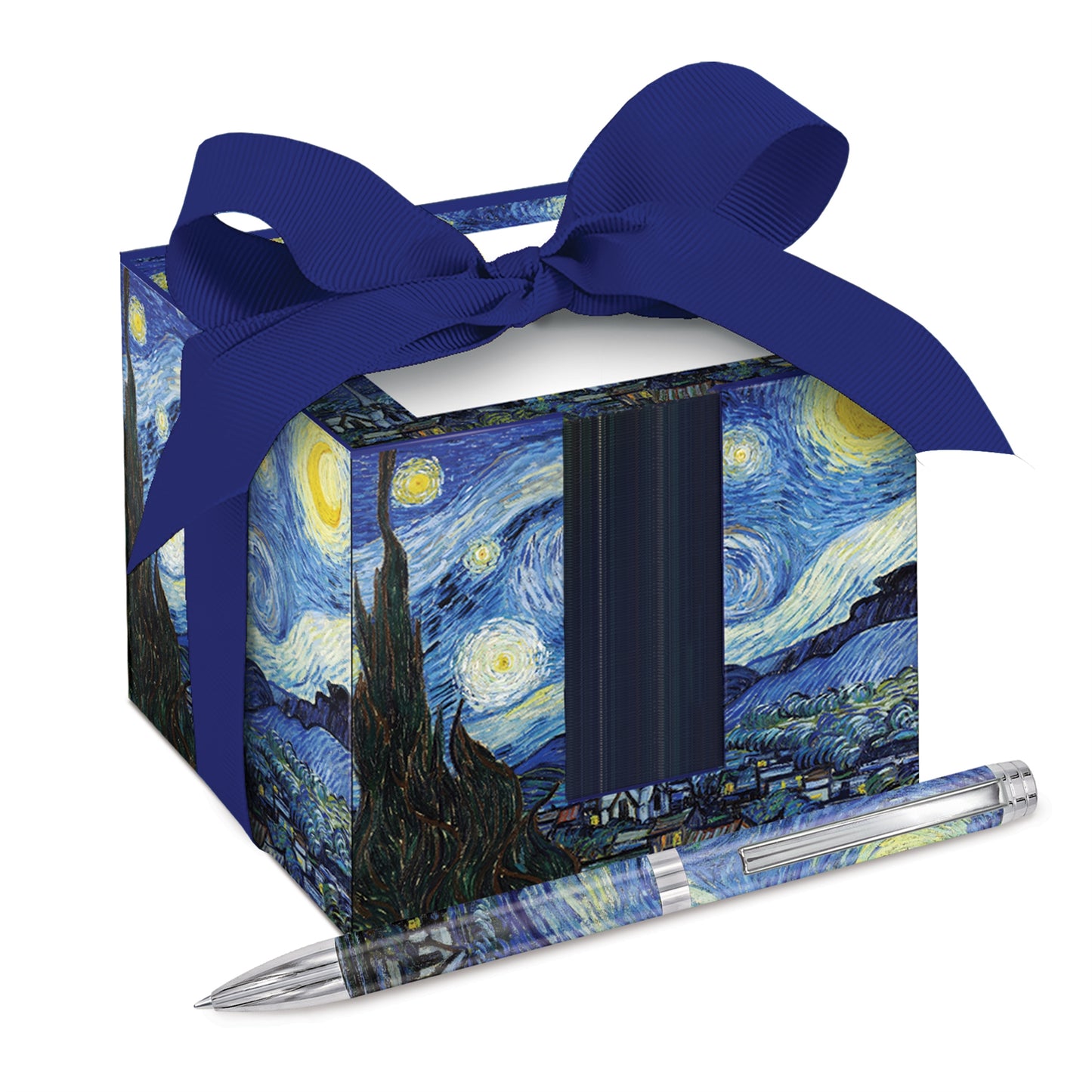 Fine Art Pen: "La noche estrellada" de van Gogh