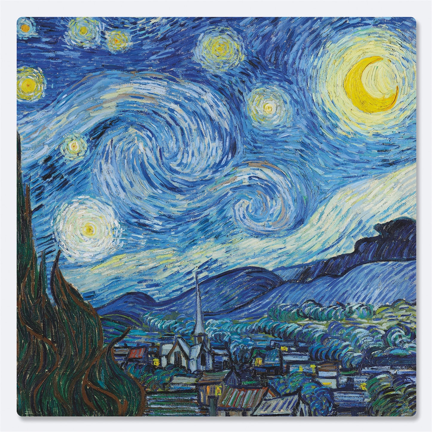 Van Gogh's "Starry Night" Porcelain Trivet