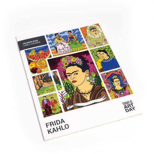 Frida Kahlo Libro Para Colorear