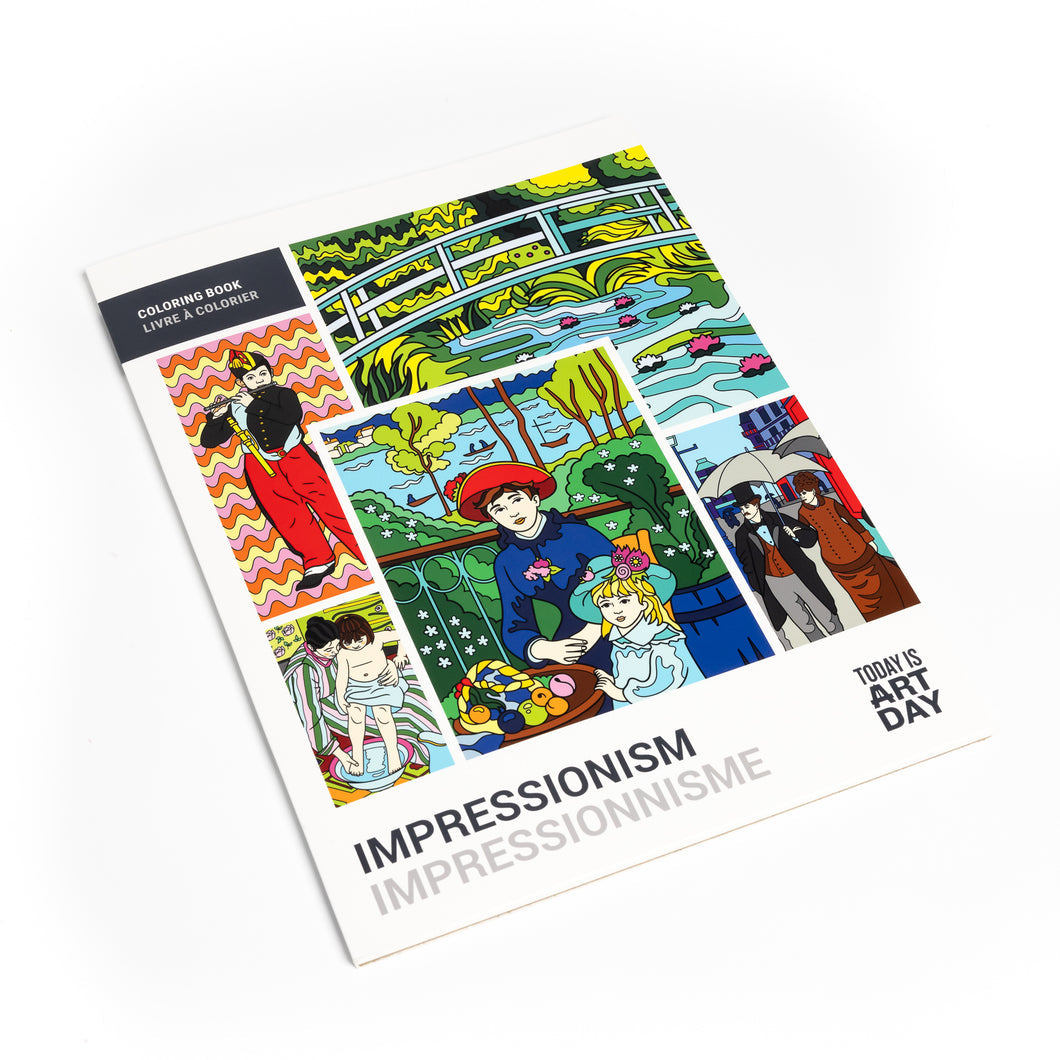 Impressionismus-Malbuch