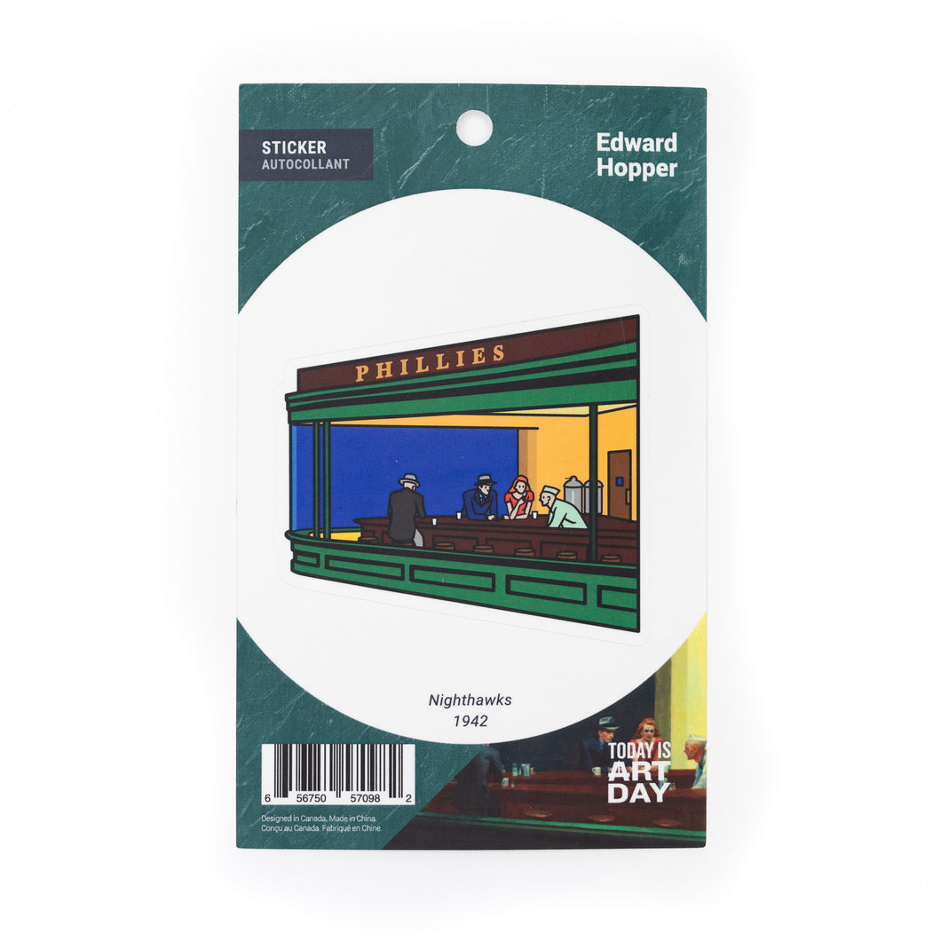 Sticker: Hopper's "Nighthawks" - Chrysler Museum Shop