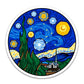 Sticker: van Gogh's "Starry Night"