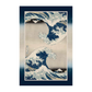 Paño de cocina de bellas artes: "La gran ola de Kanagawa" de Hokusai