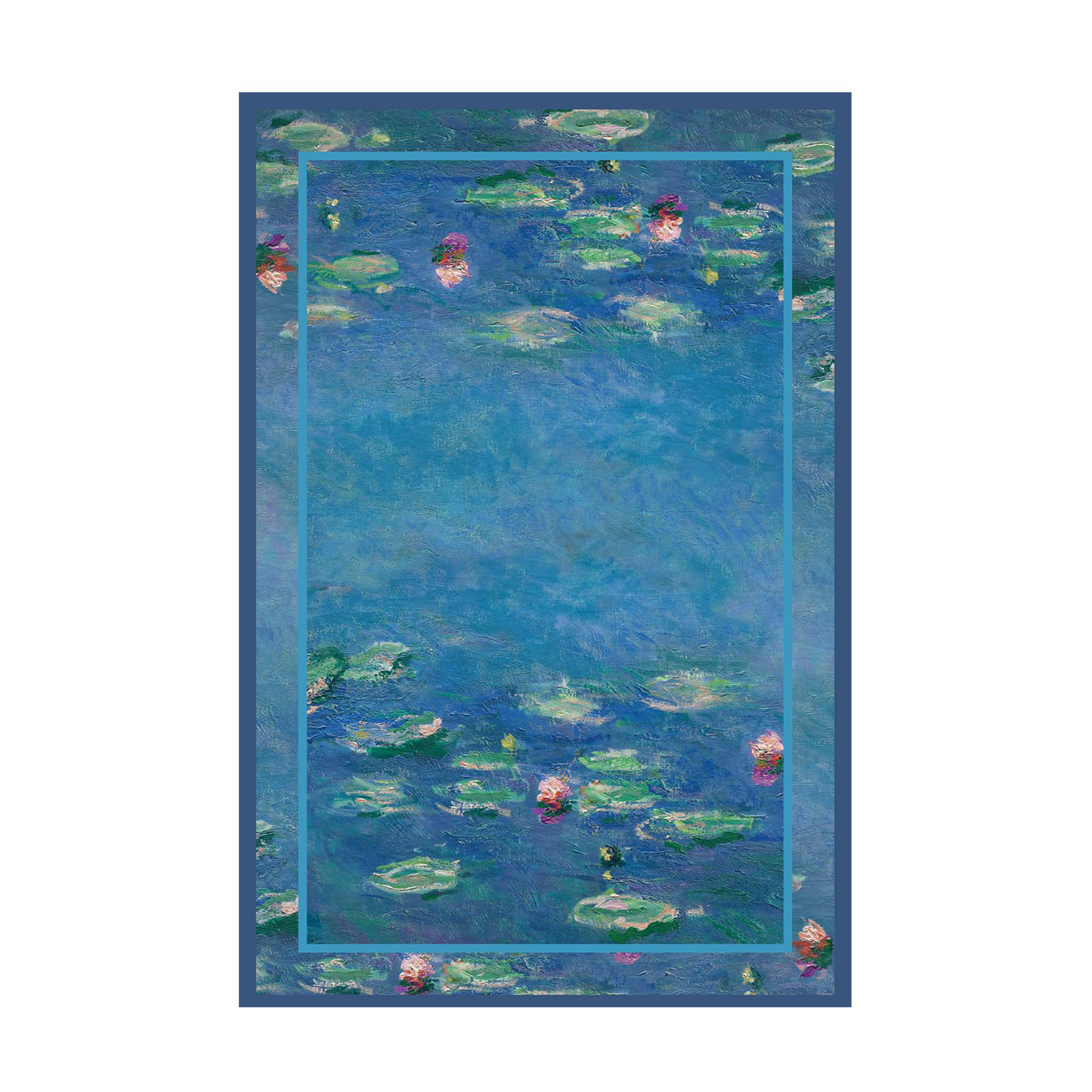 Fine Art Tea Towel: Monet's "Water Lilies"