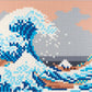 Juego Pix Brix de La gran ola de Kanagawa de Hokusai