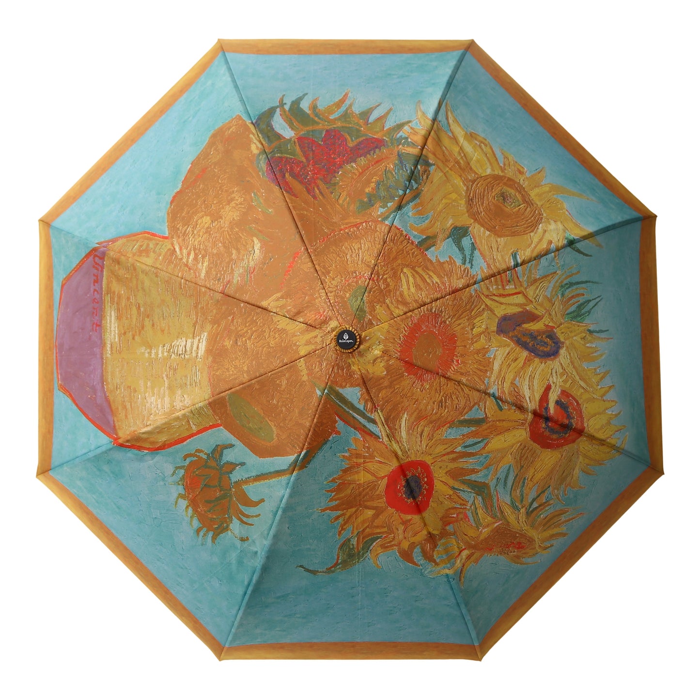 Paraguas inverso: Girasoles de Vincent van Gogh