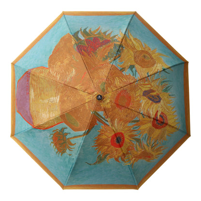 Umgekehrter Regenschirm: Vincent van Goghs Sonnenblumen