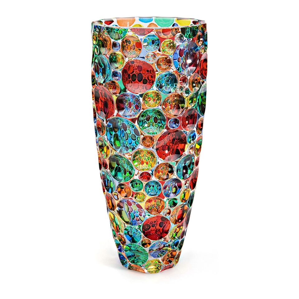 Kaleidoscope Lisboa Crystal Vase