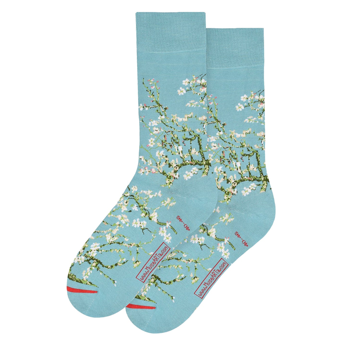Van Gogh's Almond Blossom Socks