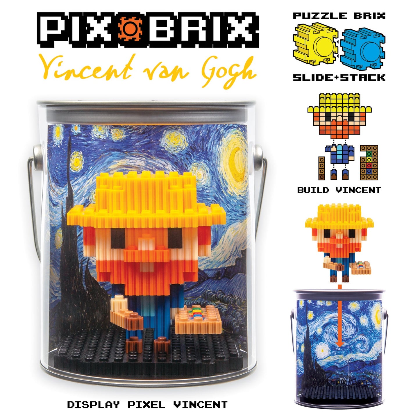 Vincent van Gogh Pix Brix-Set