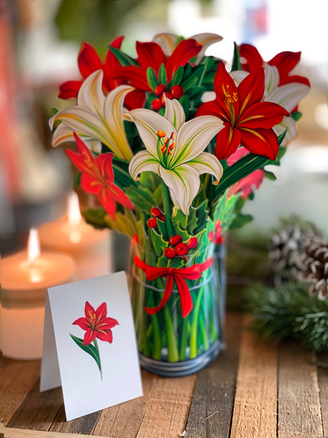 Winter Joy Pop-up Paper Bouquet - Chrysler Museum Shop