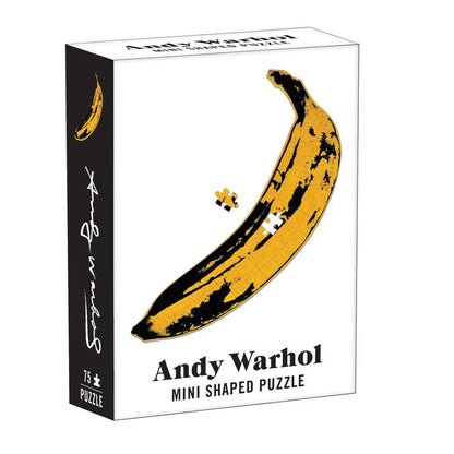 Andy Warhol Mini Shaped Jigsaw Puzzle "Banana" Box Front