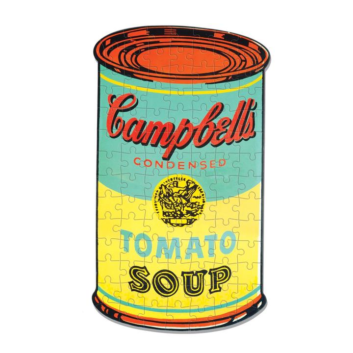 Andy Warhol Mini Shaped Jigsaw Puzzle "Soup"