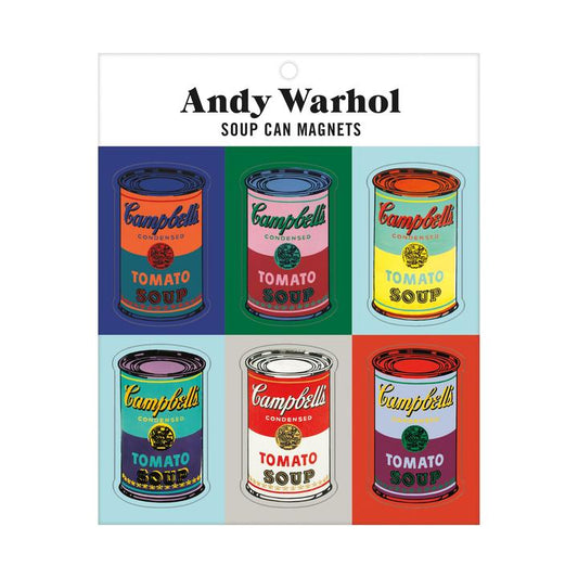 Imanes de latas de sopa de Andy Warhol