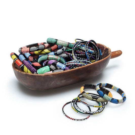 Upcycled Bangles from Africa - Chrysler Museum Shop