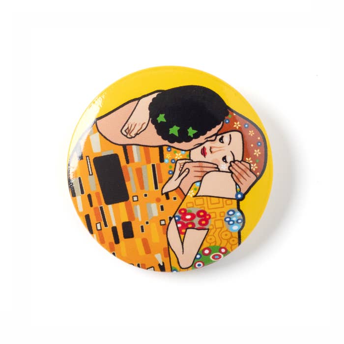 Kunstknopf: Klimts „Der Kuss“