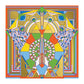 Frank Lloyd Wright Imperial Hotel Peacock Rug 500 Piece Foil Jigsaw Puzzle