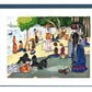 Quilled "A Sunday Afternoon On The Island Of La Grande Jatte" Note Card