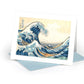 Quilled "The Great Wave off Kanagawa" Note Card