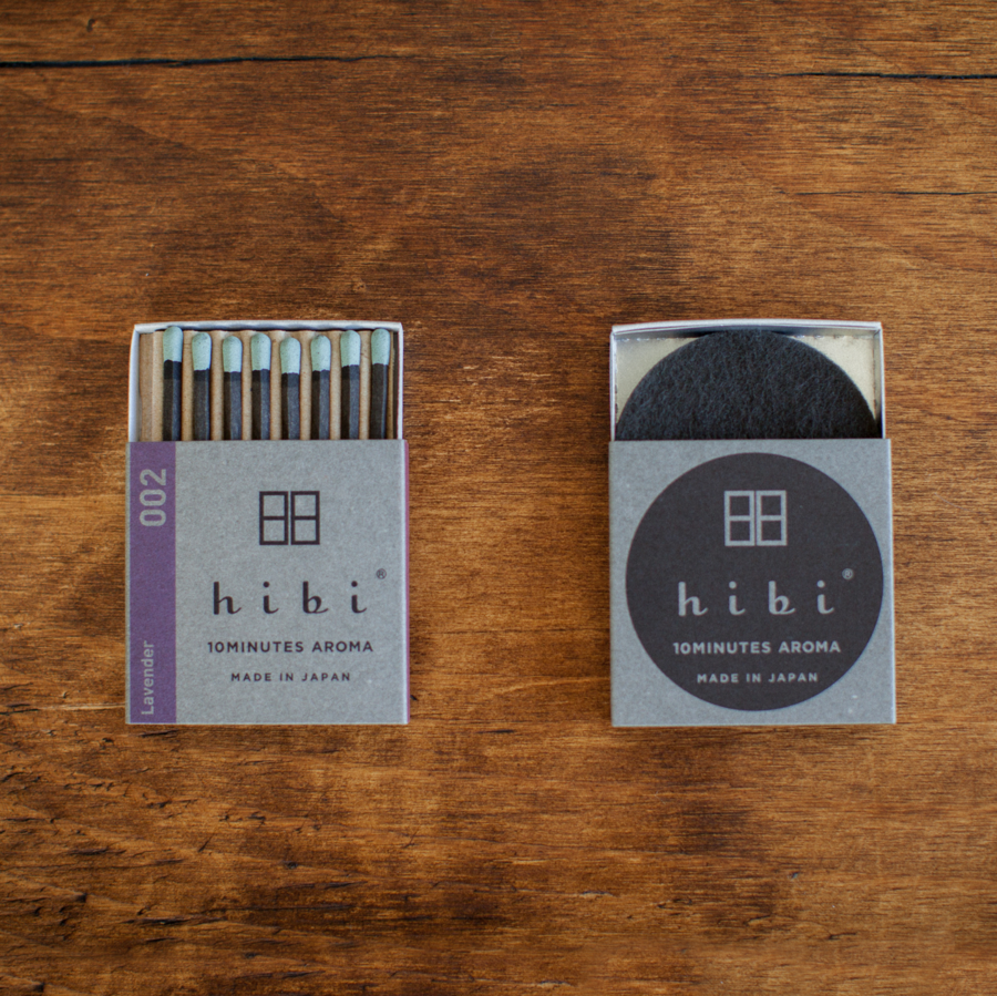 Hibi Scented Matches: Oakmoss - Chrysler Museum Shop