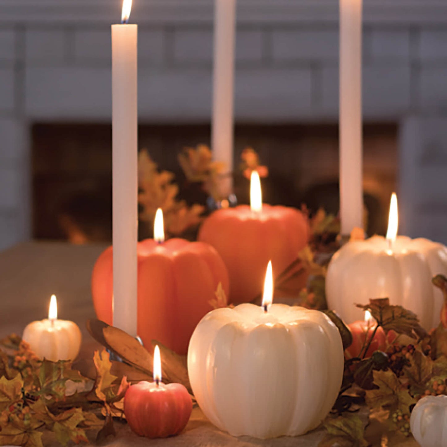 Scented Pumpkin Votive Candles