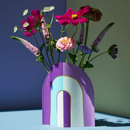 Riviera Arch Mini Paper Vase - Chrysler Museum Shop