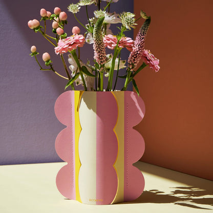 Riviera Wave Mini Paper Vase