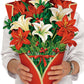Winter Joy Pop-up Paper Bouquet